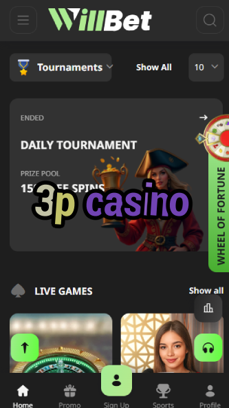 3p Casino - Premium Casino Experience-www.bdqngd.com