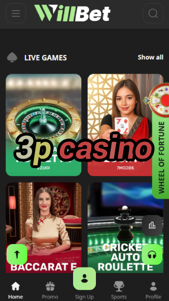 3p Casino - Premium Casino Experience-www.bdqngd.com